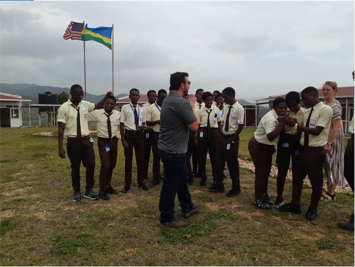 Barb and Her Family visit Kivu Hills Academy